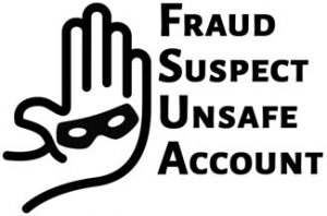Fraud Suspect Unsafe Account